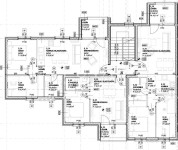 Trogir, Slatine, stan S6 62m2 u novogradnji s pogledom na more na prod