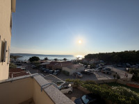 Trosobni stan s pogledom na more - 1. red uz more, Povljana, otok Pag