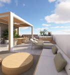 Turanj – penthouse s krovnom terasom i pogledom na more