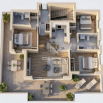 TURANJ - PROJEKT U NAJAVI - Trosoban penthouse od 108 m2 , pogled na m