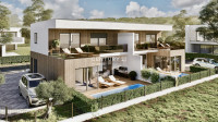 UMAG, BAŠANIJA, NOVA DUPLEX KUĆA SAMO 250 METARA OD PLAŽE EKSKLUZIVA A