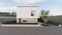 Urbana vila – novogradnja 2026., 86 m² + vrt 130 m², 2 parkinga