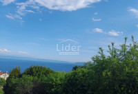 VEPRINAC ,OPATIJA-GRAĐEVINSKO ZEMLJIŠTE S POGLEDOM NA MORE 1077M2