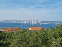 Novi Vinodolski, građevinski teren 1494m2 sa pogledom na more