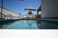 Vir, dvojna kuća s pogledom na more i krovnom terasom