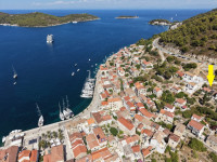 Vis, Kut - atraktivno građevinsko zemljište 366 m2 s pogledom na more