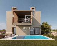 VIŠNJAN, GRAĐEVINSKO ZEMLJIŠTE ZA 8 STANOVA SA POGLEDOM NA MORE