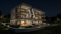 VODICE - 2-SOBNI STAN, NOVOGRADNJA, VRT 200 M2, S1