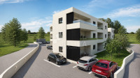 Vodice, blizina centra – novogradnja, jednosoban stan 59,76m² s veliko