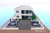 Vodice, dvosobni apartman s balkonom na mirnoj lokaciji