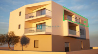 VODICE, novogradnja, 2. kat, 2 spavaće sobe, 900 m do plaže, S6