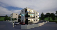 VODICE, novogradnja, 2. kat, moderan stan, terasa 16 m²