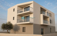 VODICE, novogradnja, moderan stan, 1. kat, 900 m do plaže, S1