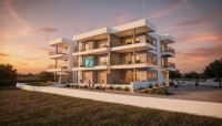 VODICE, novogradnja, prizemlje, 2 spavaće sobe, terasa 22 m2, 2.545 €/
