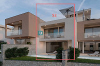 VODICE, novi projekt, luksuzna kuća, bazen, panoramski pogled, vrt, S2