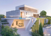 VODICE, novi projekt, luksuzna villa, pogled na more, bazen, garaža, V