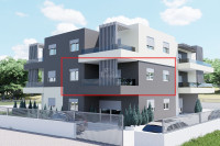 Vodice- Srima, dvosoban stan S3, 71,54 m2, I kat, Novogradnja
