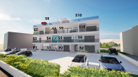 VODICE - SRIMA, top lokacija, 30 m od plaže, pogled na more, vrt 123 m