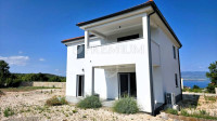 Vrbnik, nova kuća na mirnoj lokaciji s pogledom na more