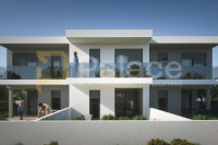 Vrsi : Dvoetažni stan  u izgradnji 700 m od mora