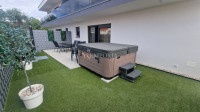 Vrsi – dvojna kuća s jacuzzijem i vrtom, novogradnja