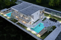 Vrsi-Vrsi Mulo, građevinsko zemljište u  (865 m²) sa projektom i građe