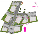 ZADAR - CRVENE KUĆE, jednosoban stan S2 sa vrtom od 72 m2, NOVOGRADNJA