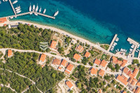 Zadar, Dugi otok, luksuzna vila spremna za gradnju, drugi red do mora,