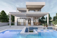 Zadar, Karma, trosoban stan s bazenom i pogledom na more na atraktivno