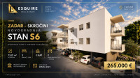 ZADAR - SKROČINI - Dvosoban stan S6 moguća kupnja putem kredita - 73m2