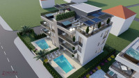ZADAR - SUKOŠAN, LUKSUZNI APARTMAN 104,04 M2, PRODAJA, KROVNA TERASA,
