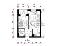 Zagreb, Čulinečka, dvosoban stan NKP 32,38 m2