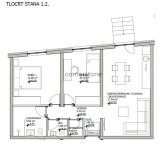 Zagreb, Dubrava, NOVOGRADNJA, stan (S 1.2.) 62 m2 (prodaja)