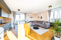 Zagreb, Gornja Dubrava, moderan dvosoban stan s prostranom terasom NKP