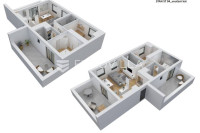 Zagreb, Gornje Vrapče, trosoban stan u zgradi u izgradnji NKP 79.17 m2