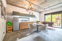 Zagreb, Jurjevska, dizajnerski jednosobni stan NKP 40m2 s velikom tera