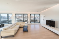 Zagreb, Pantovčak - moderan i prostran stan sa pogledom na zelenilo