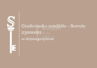 Zagreb, Sesvete, građevinsko zemljište 23000m2 sa projektom