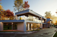 Zagreb, Sveta Klara, moderna Domus Plus kuća 127,04 m², s vrtom 200 m²