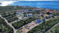 Ždrelac, Gladuša - građevinsko zemljište s idejnim projektom, 774 m2