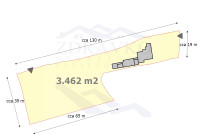 Kuća 245 m2 + zemljište 3.462 m2, Divšići.