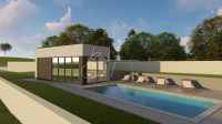 Izvanredna prilika - Zemljište s građevinskom dozvolom, 891 m2