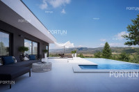 Građevinsko zemljište s dozvolom i pogledom na Motovun – 1.765 m²