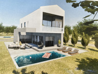 Žminj: Građevinsko zemljište s dozvolom i projektom, 660 m2
