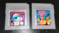 2 Nintendo Nitendo Game Boy Gameboy GB igre original Štrumfovi DD3