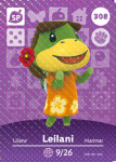 Animal Crossing amiibo kartica serija 4 broj 308 Leilani