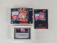 Bubsy za SNES Super Nintendo original igra i kutija