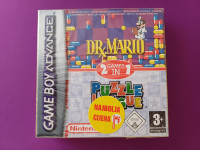 Gameboy advance - Tetris & dr. Mario (novo)