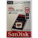Memorijska kartica SD Micro 128GB SanDisk Ultra, UHS-I,novo u trgovini