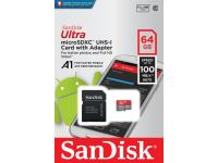 Memorijska kartica SD Micro 64GB SanDisk Ultra, UHS-I,novo u trgovini